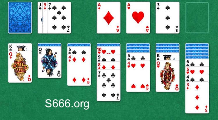 hướng dẫn game xếp bài solitaire cổ điển